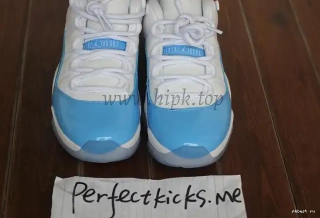 Low Air Authentic Jordan 11 Columbia 0613